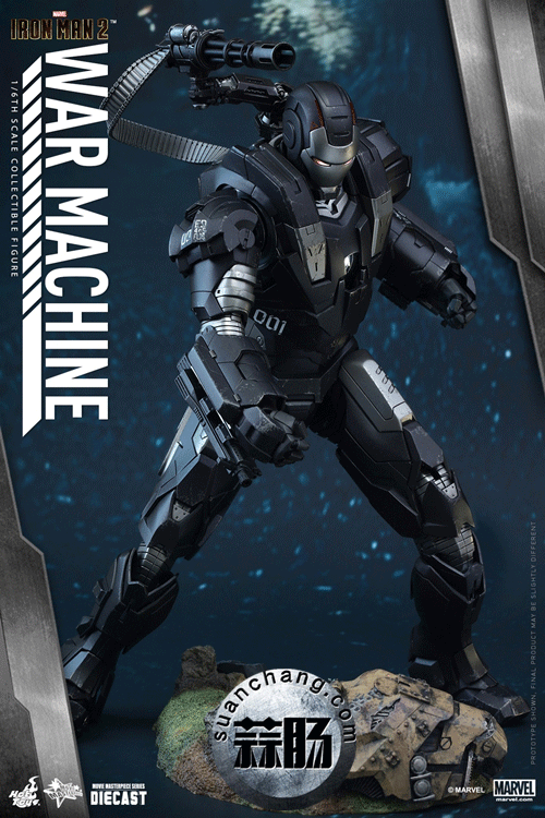 Hottoys压铸合金 钢铁侠2-战争机器已出货