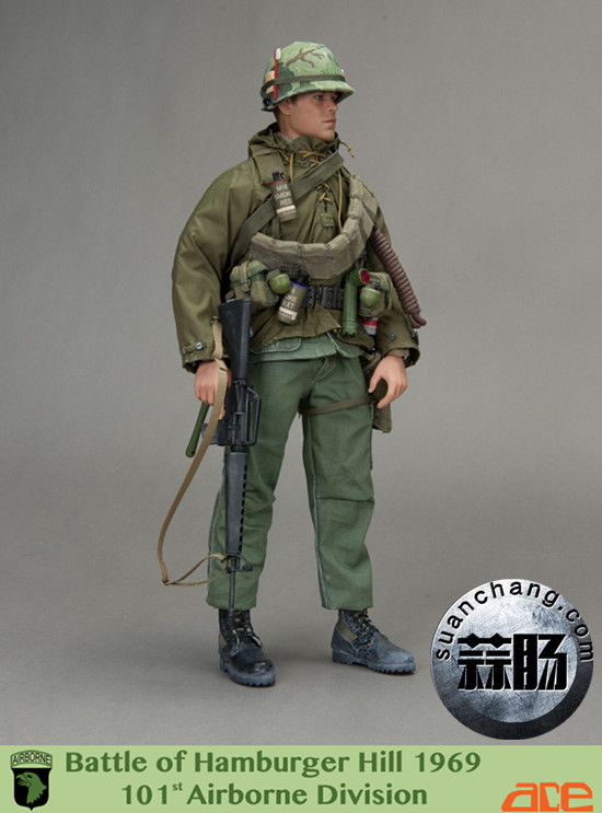 ACE 新品：1/6 美国101空降师 - 汉堡山之战1969