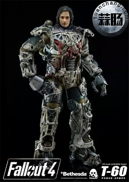 threeZero新品1/6 《辐射4》T-45 动力装甲服 