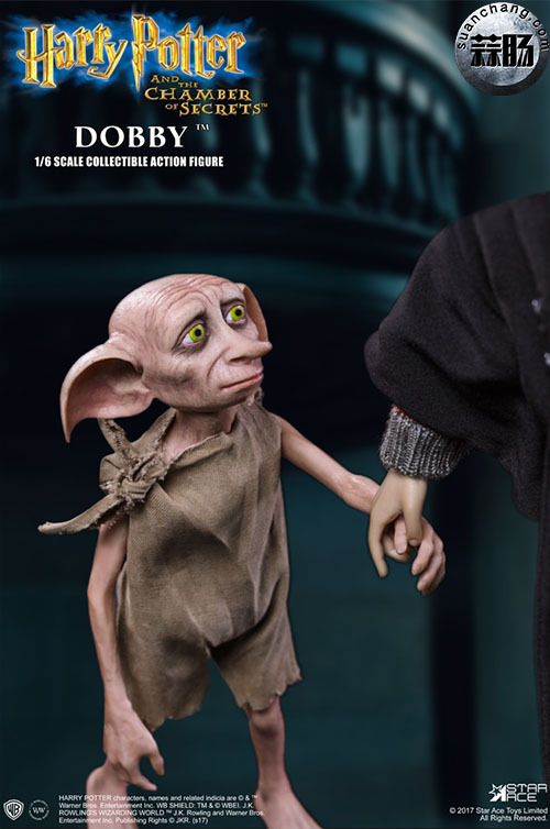star ace toys 新品:1/6《哈里波特:消失的密室》小精灵 - 多比