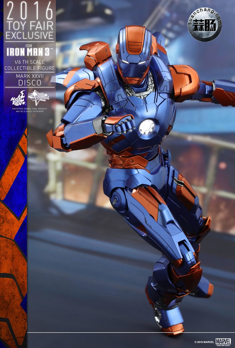 hottoys 新品: 《钢铁侠3》- 钢铁侠mk27 disco迪斯科
