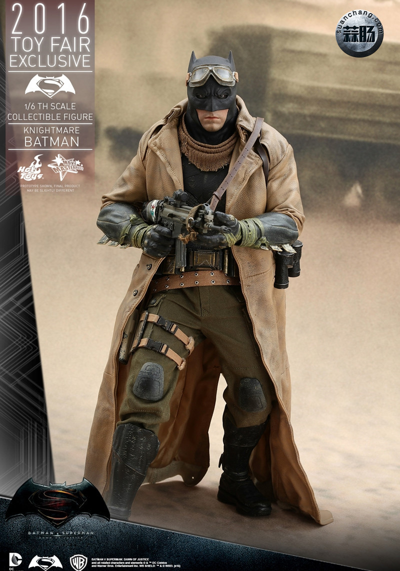 Hottoys 新品：《蝙蝠侠大战超人》蝙蝠侠 Knightmare噩梦版【会场限定】