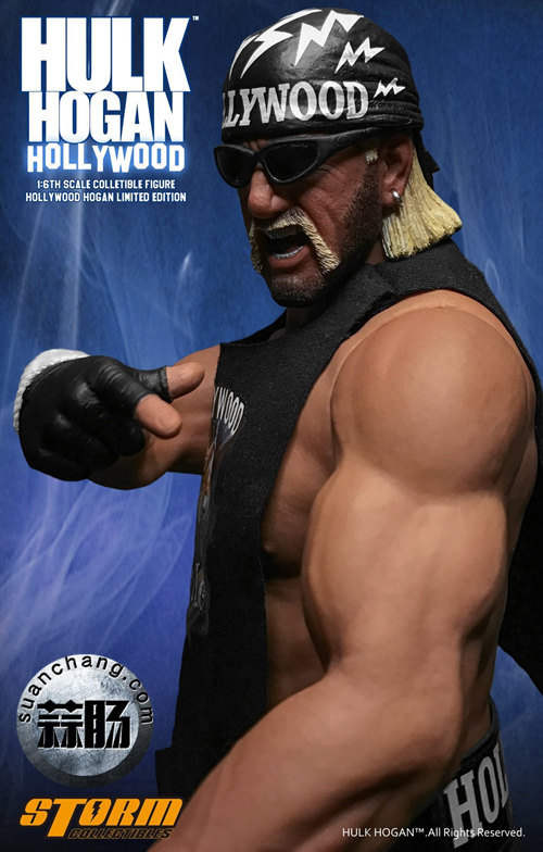 Storm toys 摔角手 - 胡克·霍根Hulk Hogan 好莱坞版即将来袭