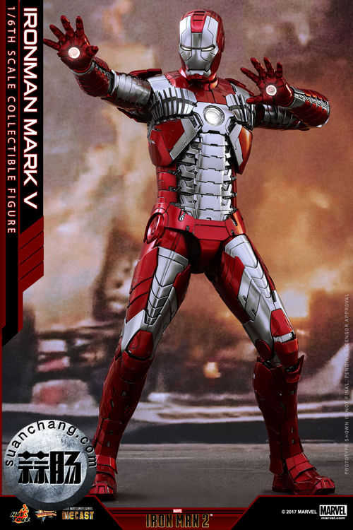 Hottoys 新品——《钢铁侠2》合金压轴MK5也来了