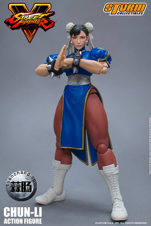 “给你看看我的功夫！” Storm Toys预告：1/12 《街头霸王V》春丽  