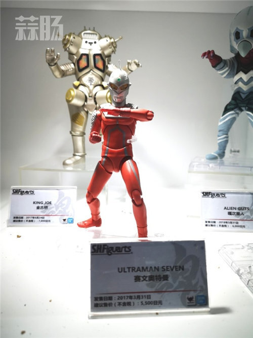 上海ccg万代 shf奥特曼展台展品一览