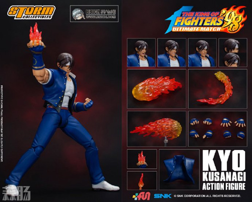 Storm Collectibles发布 King of Fighters’98 草薙京手办