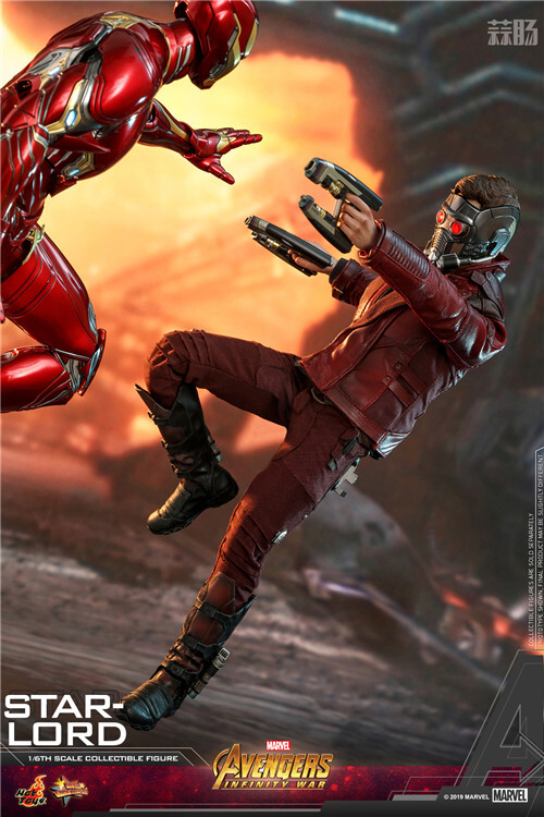 星爵1:6比例珍藏人偶 银河护卫队 星爵 复仇者联盟 漫威 hot toys ht