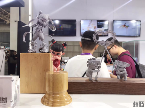 《哪吒之魔童降世》手办原型亮相BTS潮流玩具展