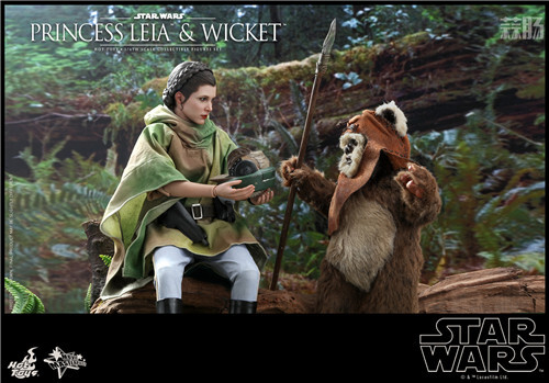Hot Toys推出Wicket与莱娅公主两款全新《星球大战：绝地归来》1:6珍 *** 偶