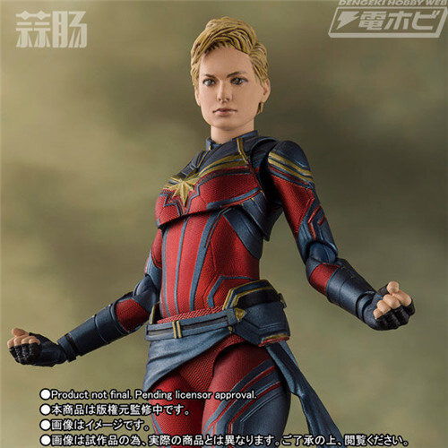 万代推出SHF《复仇者联盟：终局之战》惊奇队长人偶