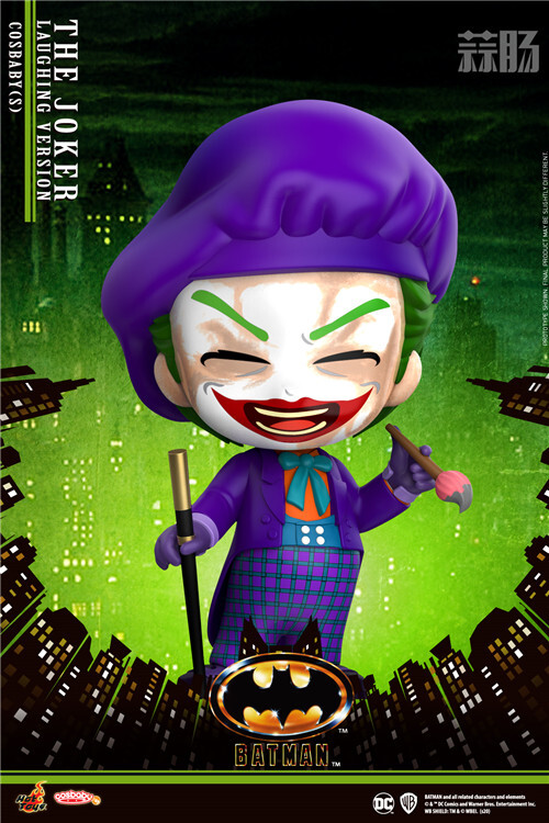 hottoys 1989《蝙蝠侠》蝙蝠侠丶小丑及蝙蝠车 cosbaby人偶