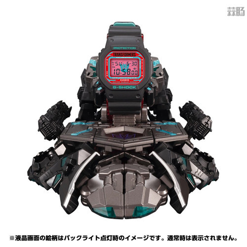 变形金刚联动G-Shock暗黑擎天柱腕表宣布再版