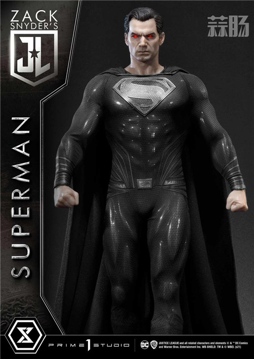 p1s推出扎克·施耐德版《正义联盟》黑衣超人1/3雕像