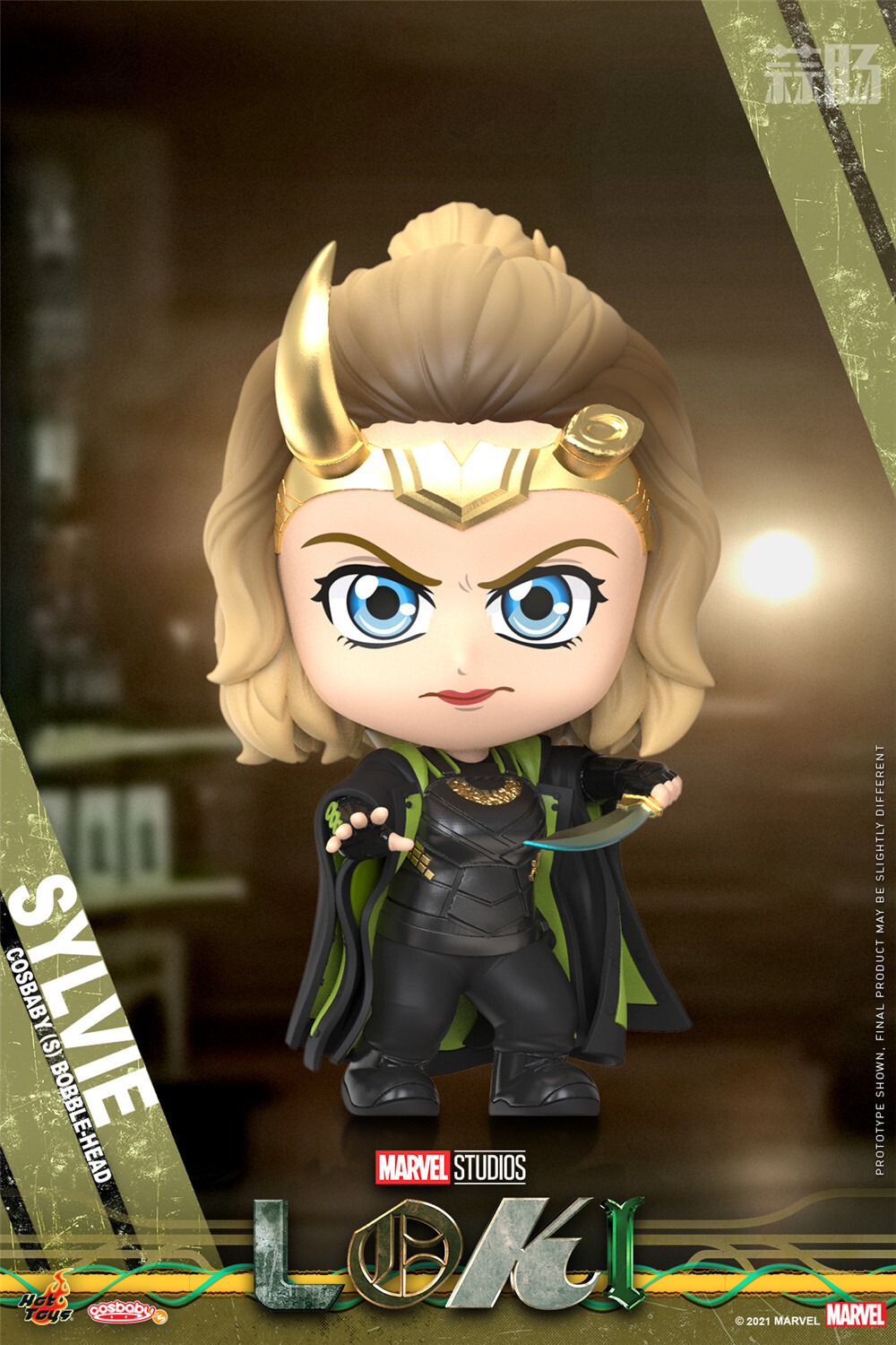 Hot Toys 推出《洛基》新登场角色希尔维 COSBABY 迷你珍 *** 偶