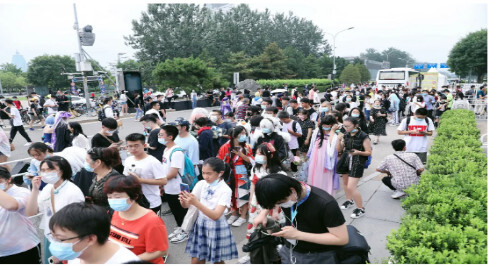 暑假第四届IJOYxCGF北京大型二次元狂欢节完美闭幕 四万名小伙伴相 *** 北京国家会议中心