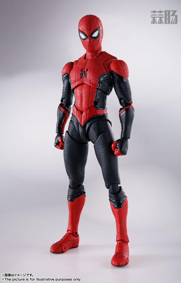 万代推出SHF《蜘蛛侠：英雄无归》蜘蛛侠 升级战衣1/12可动人偶