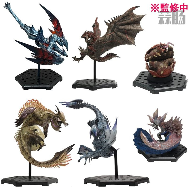 卡普空推出CBF《怪物猎人 崛起》Plus盲盒第21弹 包含透明天彗龙零件
