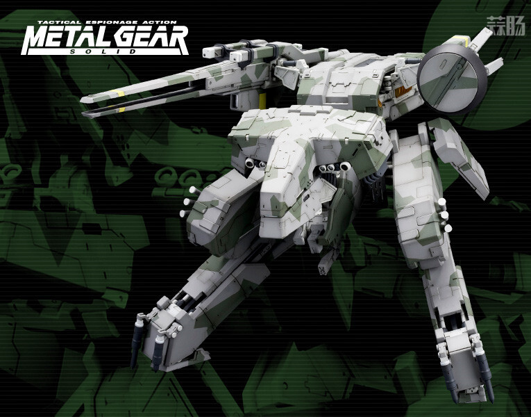 寿屋推出《合金装备索利得》Metal Gear Rex 1/100拼装模型
