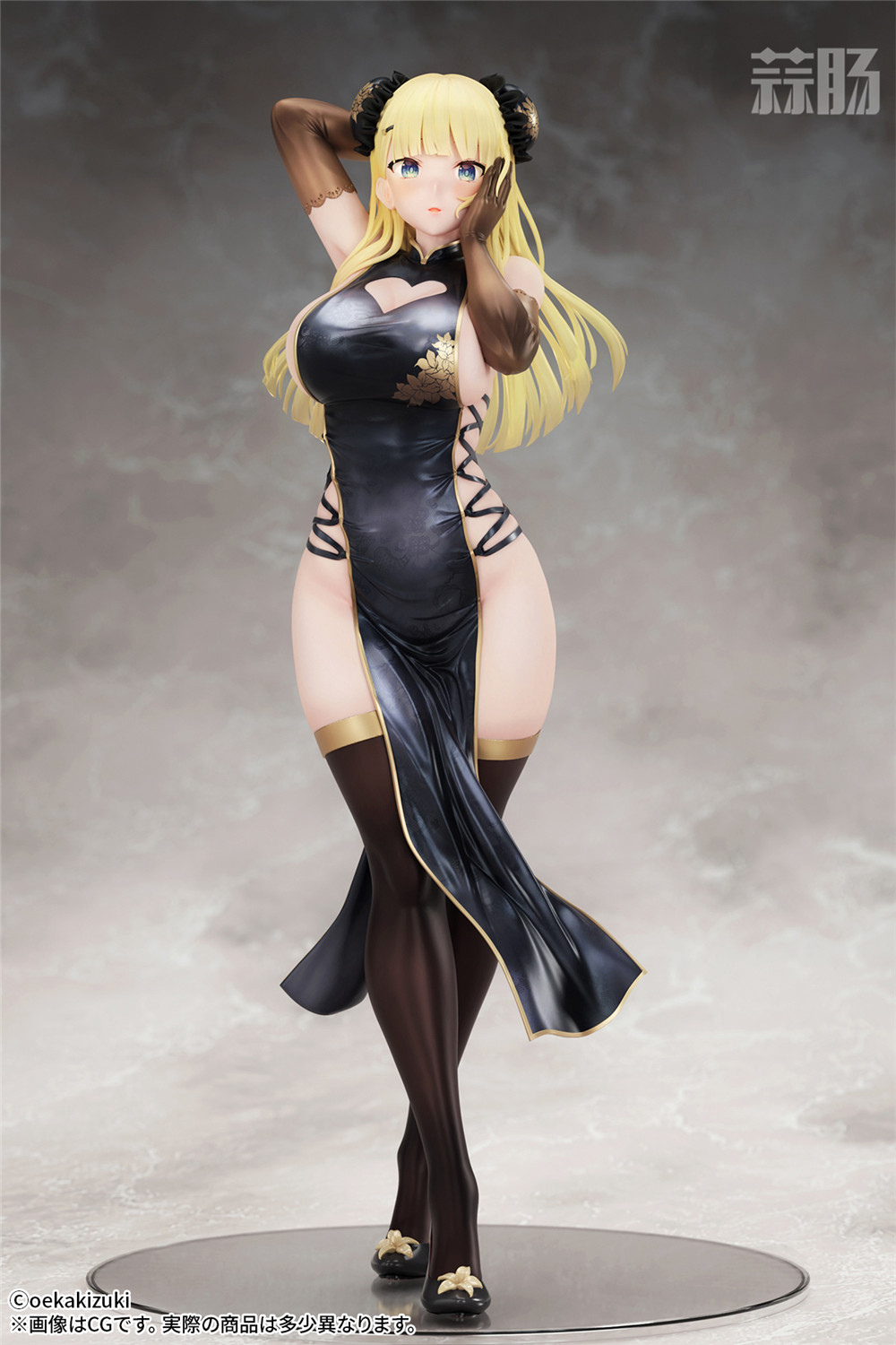 Bfull FOTS JAPAN推出画师oekakizuki原画“中华娘”黑Ver.1/7手办