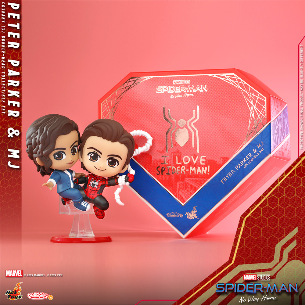 Hot Toys推出《蜘蛛侠: 英雄无归》彼得·帕克&MJ COSBABY人偶套装