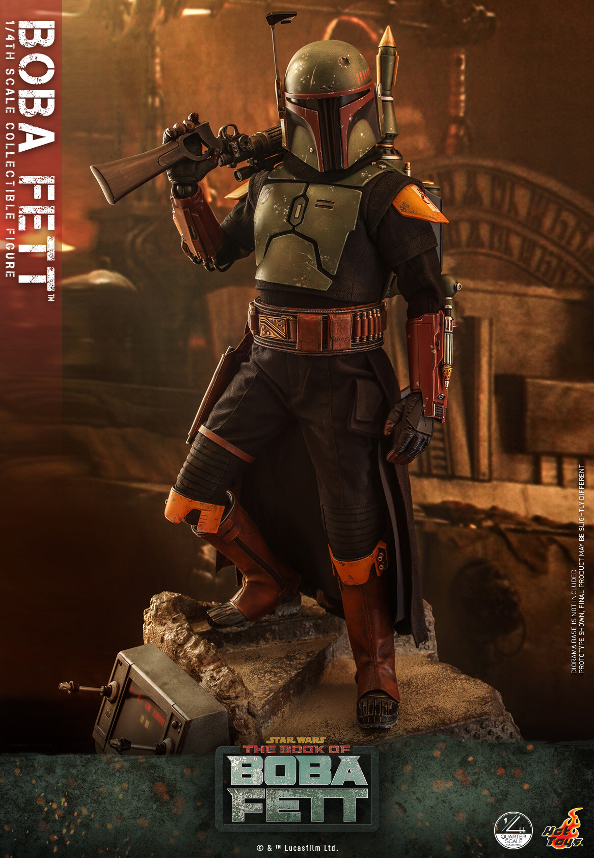 Hot Toys推出《波巴费特之书》Boba Fett1:4比例珍 *** 偶