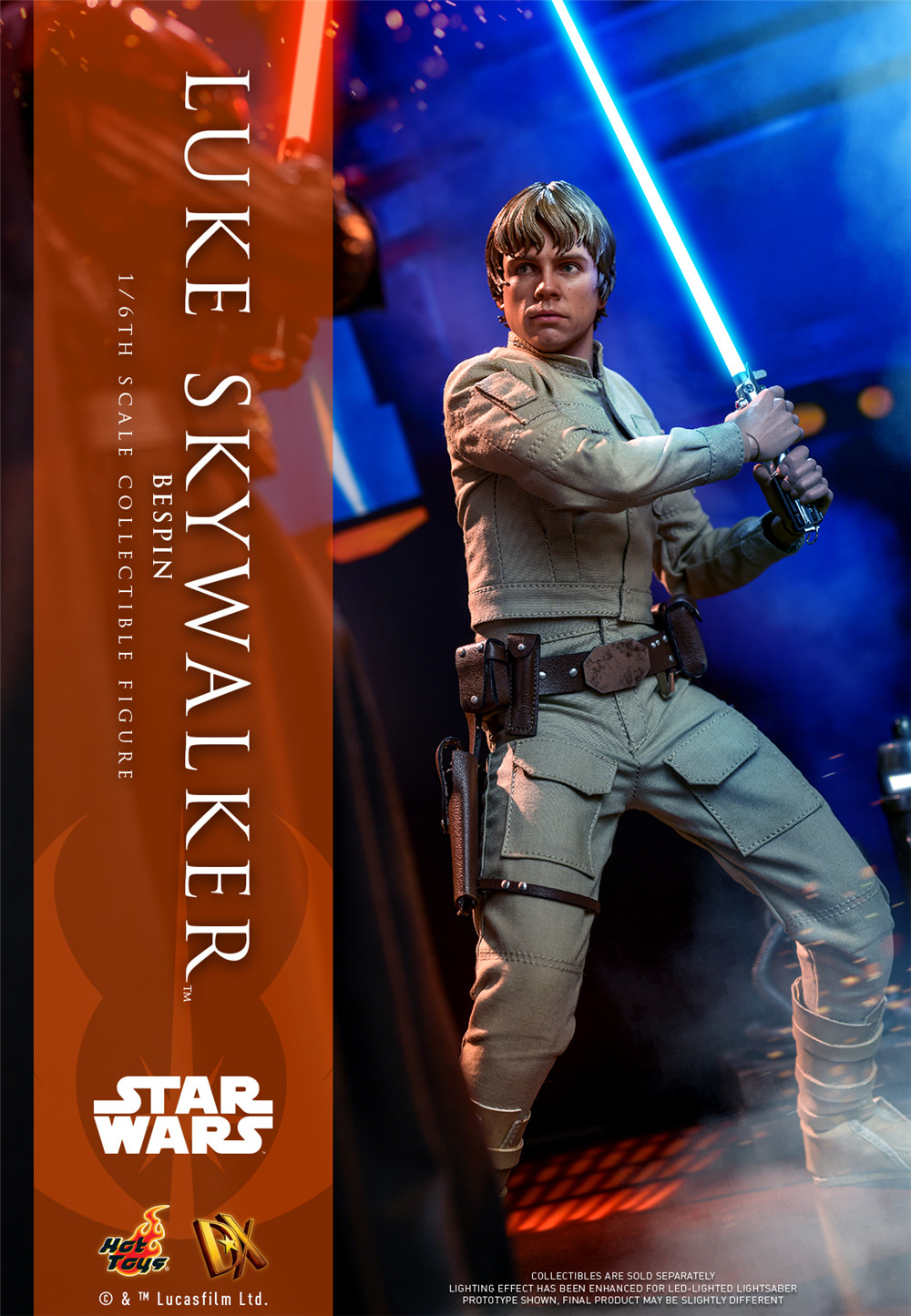 HotToys推出《星球大战5：帝国反击战》卢克·天行者 (贝斯坪版) 1:6人偶