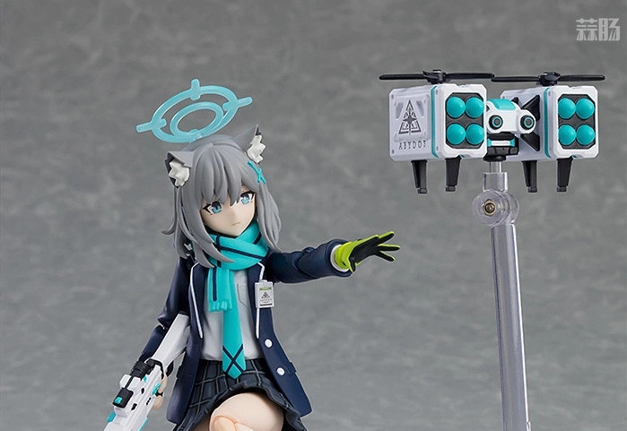 MaxFactory推出figma-567《碧蓝档案》砂狼白子可动人偶