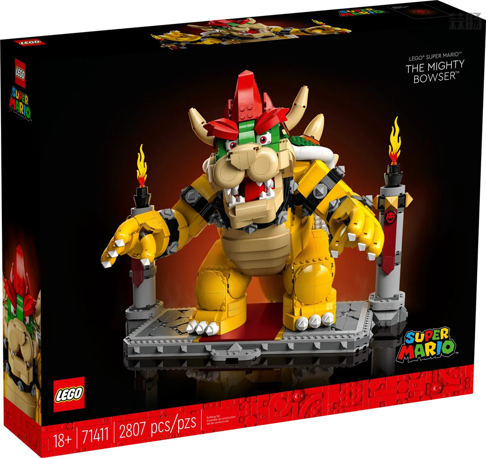 乐高推出LEGO-71411《超级马里奥》酷霸大魔王 积木套装