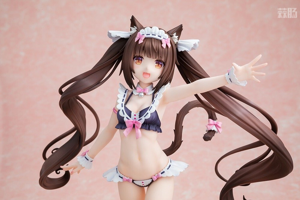 Alice Glint推出《猫娘乐园》巧克力 女仆泳装Ver. 1/7手办