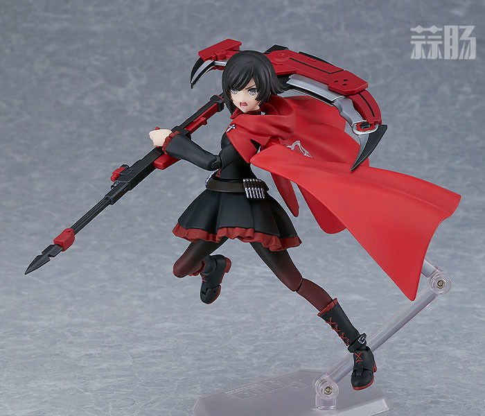 MaxFactory推出figma-596《RWBY冰雪帝国》露比·萝丝 可动人偶