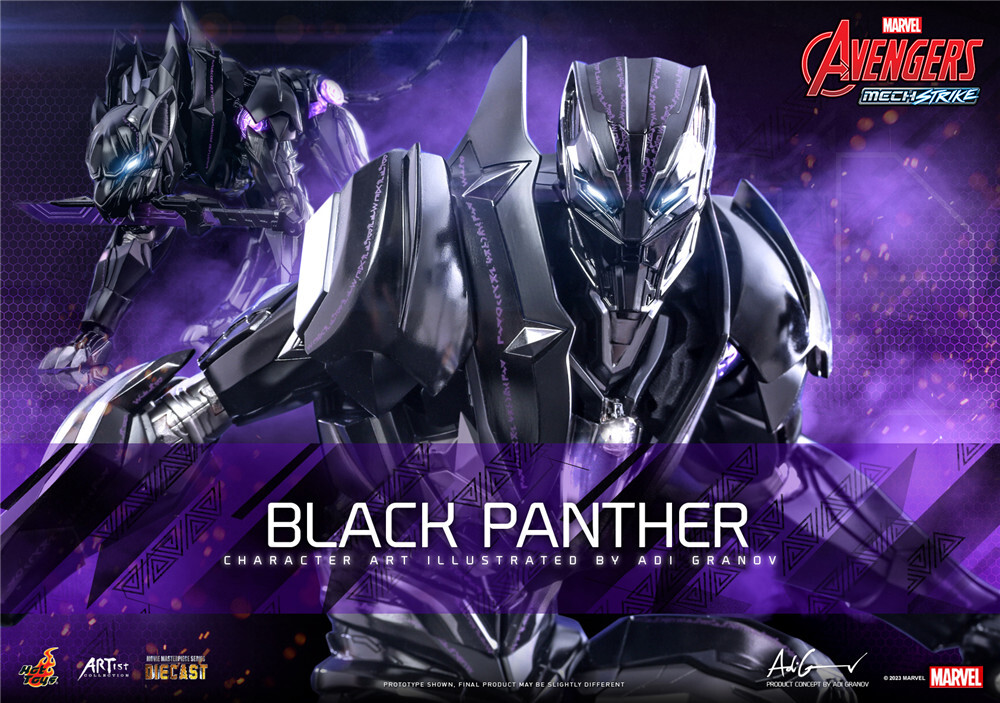 Hot Toys发布《漫威复仇者联盟：机甲出击》黑豹合金珍 *** 偶