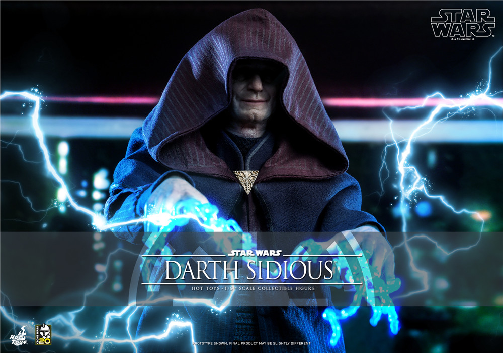 Hot Toys推出《星球大战：克隆人战争》达斯·西迪厄斯和克隆指挥官福克斯1:6人偶