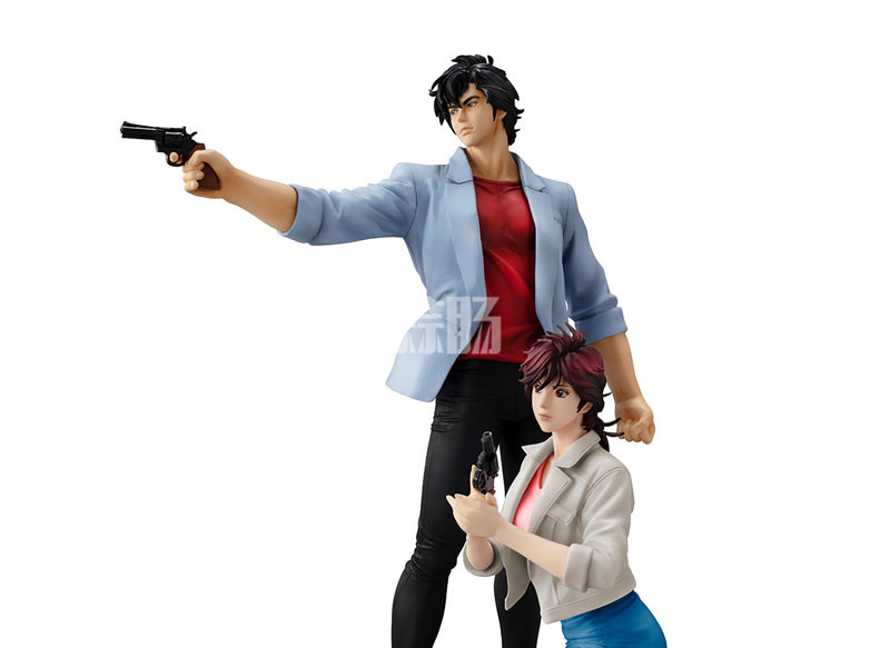 MegaHouse再版GEM《城市猎人》冴羽獠&槙村香 手办