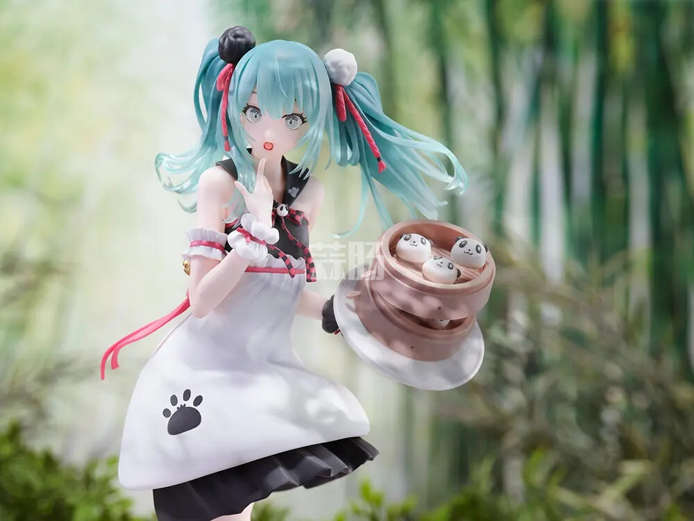 S-FIRE推出虚拟歌姬 初音未来 熊猫豆沙包 手办