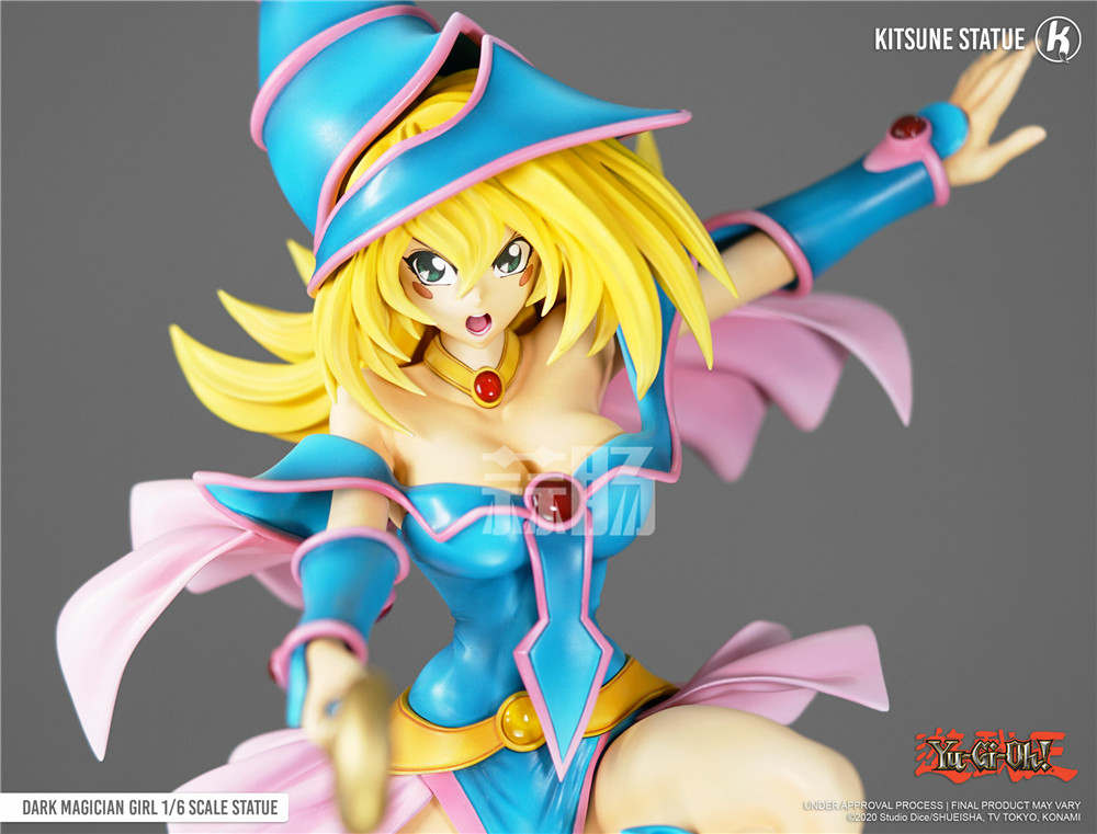 Kitsune Statue推出《游戏王》黑魔导女孩 1/6雕像
