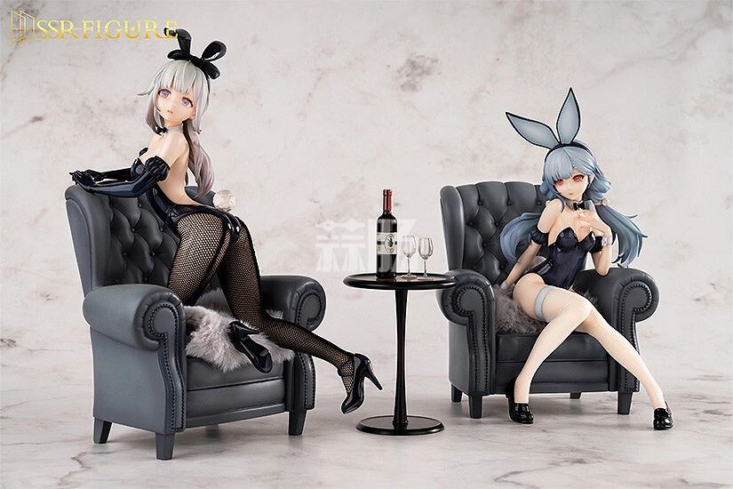 开天工作室推出SSR FIGURE“异人馆”巧儿+金华 兔女郎Ver.1/7手办