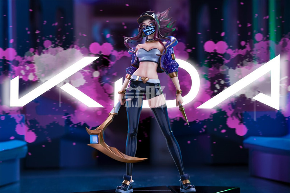 APEX-TOYS推出《英雄联盟》K/DA 阿卡丽 1/7手办