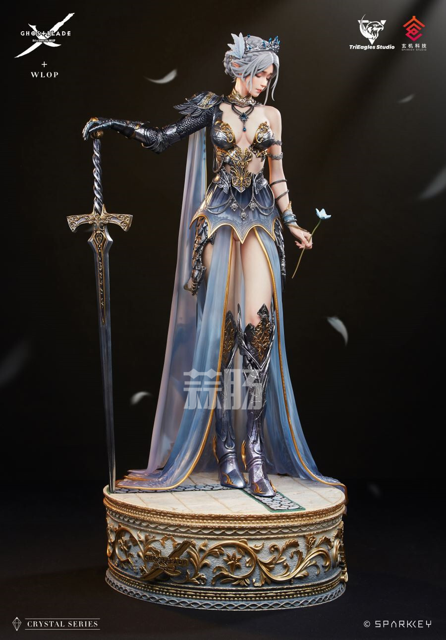 TES推出《鬼刀》海琴烟破碎1/4雕像-雕像-蒜肠网