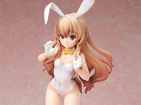 Freeing推出《龙与虎》逢坂大河 裸腿兔女郎Ver.1/4手办