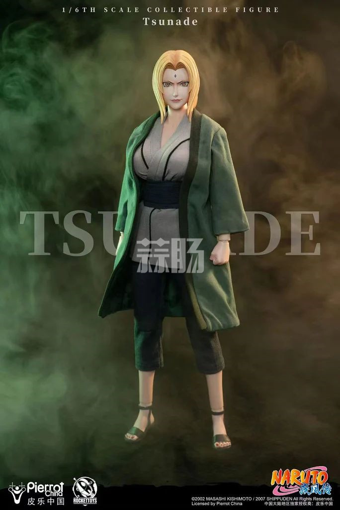 RocketToys推出ROC-009《火影忍者疾风传》纲手1/6可动人偶-模型玩具-蒜肠网