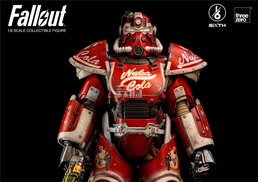 Threezero推出3Z0773《辐射》T-51 核子可乐动力甲 1/6可动人偶