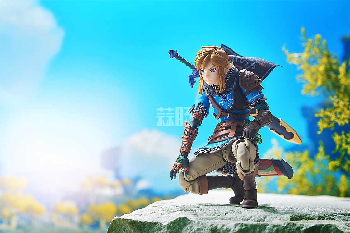 良笑社推出figma-626《塞尔达传说：王国之泪》林克 可动人偶