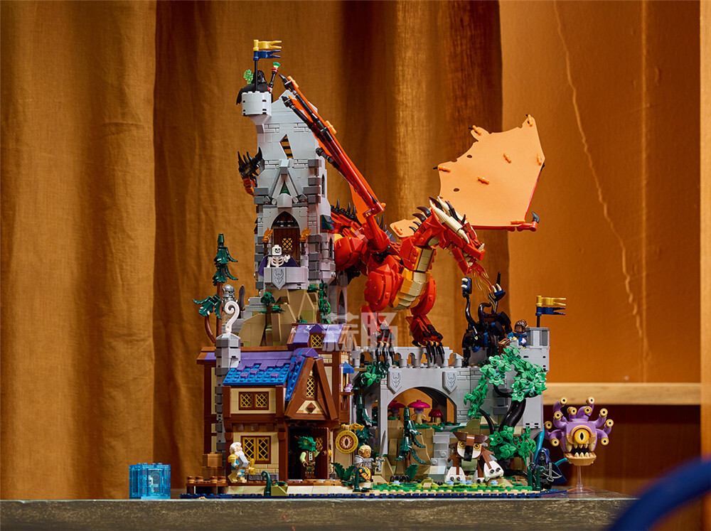 乐高推出LEGO-21348 龙与地下城：红龙传说 积木套组