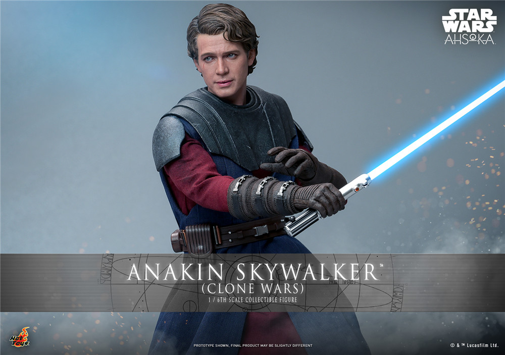 Hot Toys推出《阿索卡》安纳金·天行者(克隆人战争) 1:6人偶