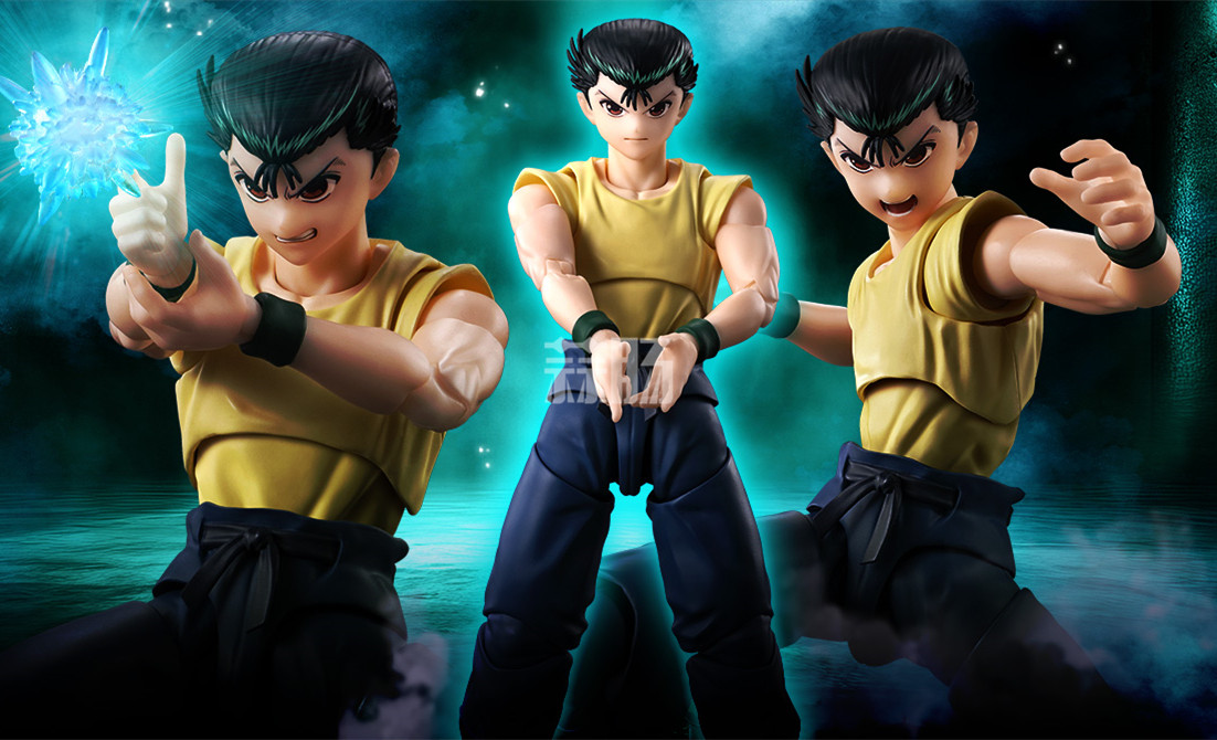 万代推出SHF《幽游白书》浦饭幽助 可动人偶