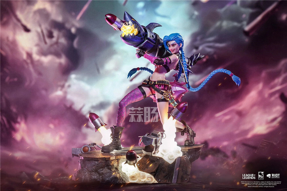 PURE ARTS推出《英雄联盟》金克斯 1/6手办