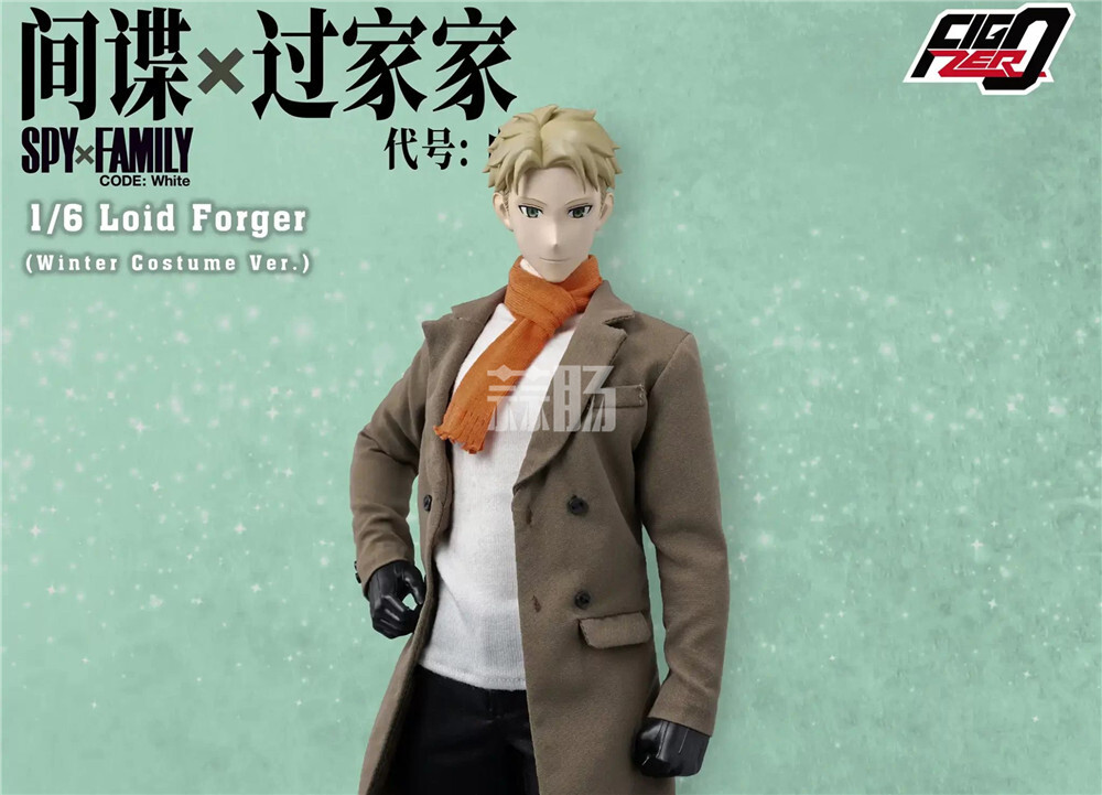 Threezero推出FigZero《间谍过家家》劳埃德·福杰 冬装Ver.1/6可动人偶