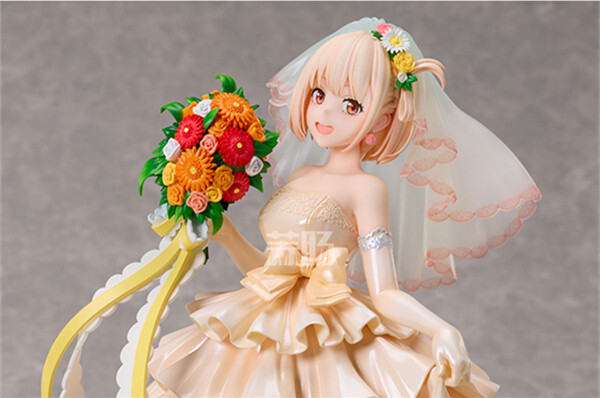 Claynel推出《Lycoris Recoil 莉可丽丝》锦木千束 婚纱Ver.1/7手办