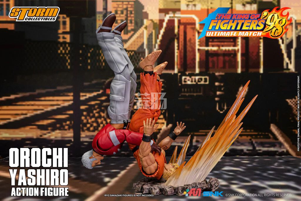 STORM COLLECTIBLES推出《拳皇98UM》七枷社1/12可动人偶-模型玩具-蒜肠网